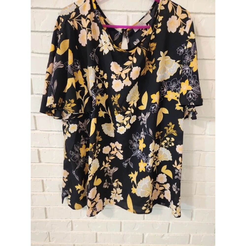 Loft Plus Floral Top